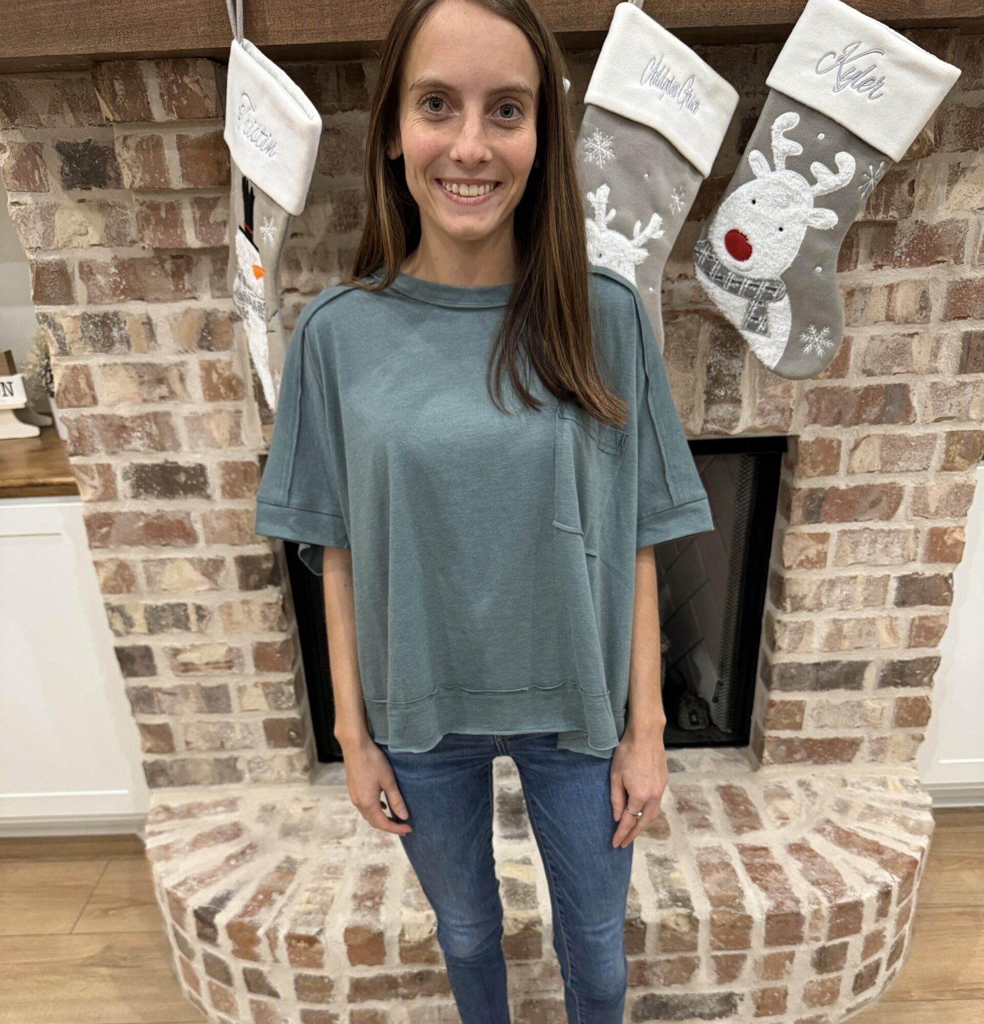 Ash Jade Cropped Tee