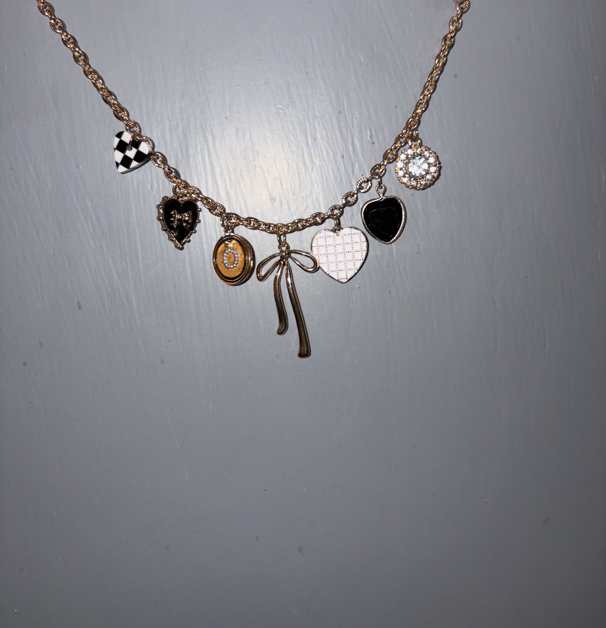 Charm Bow Necklace