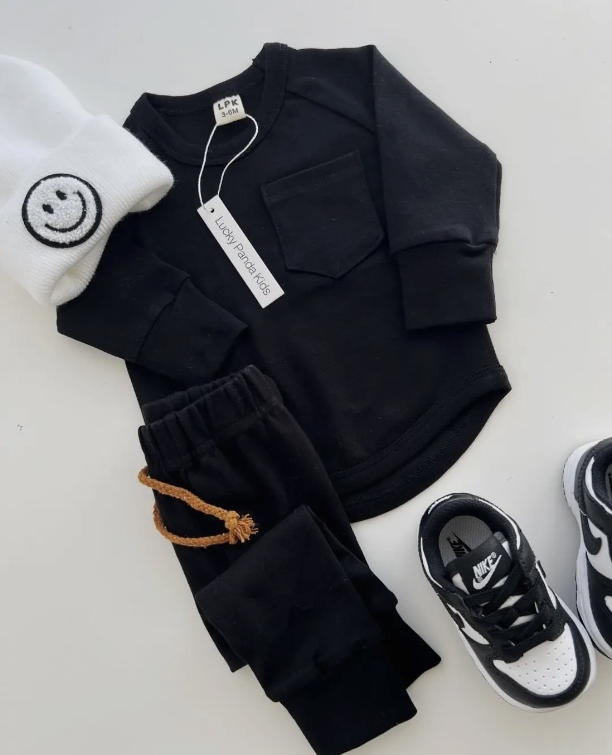 Black Pants Set