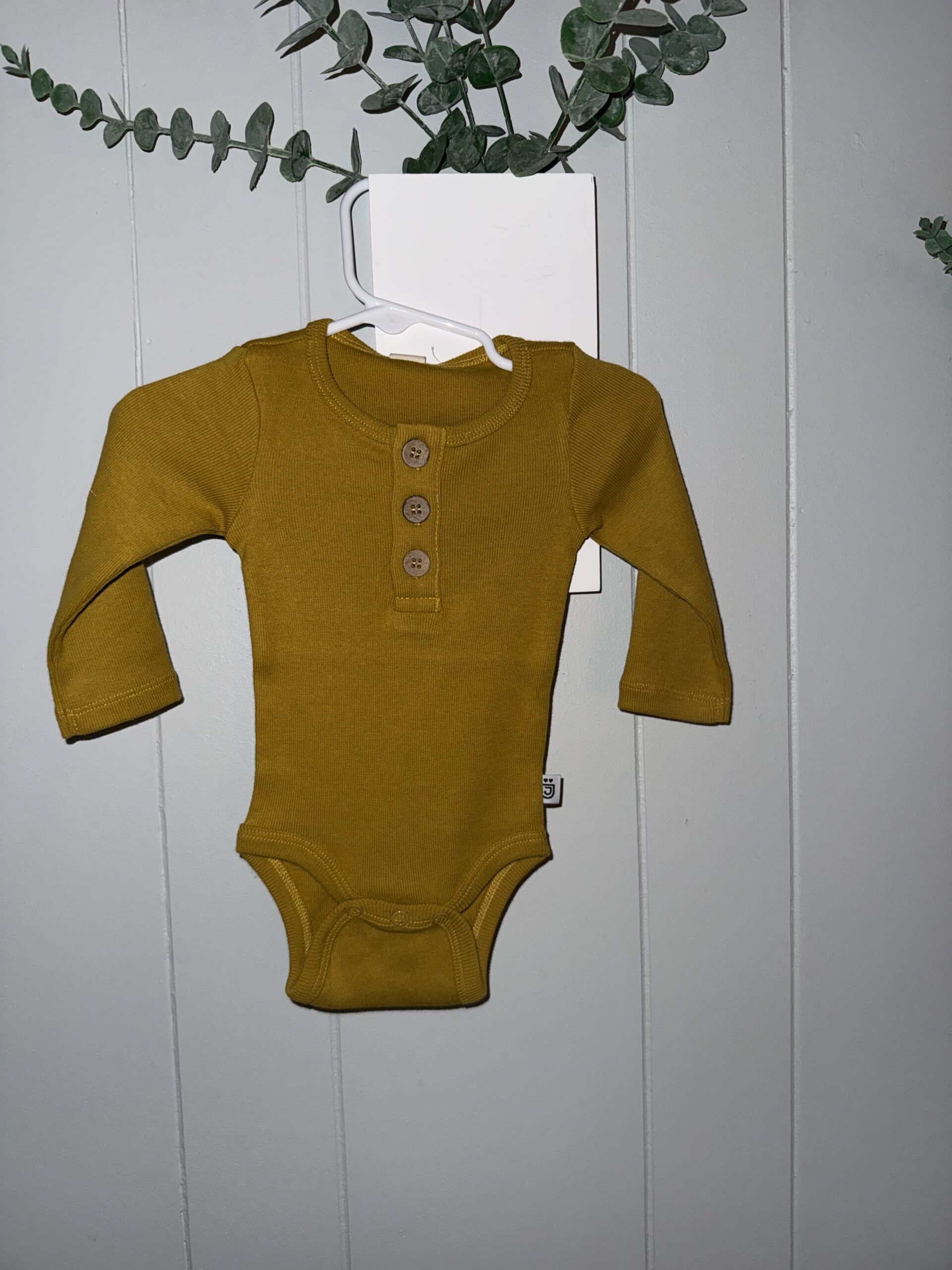 Baby Mustard Onesie