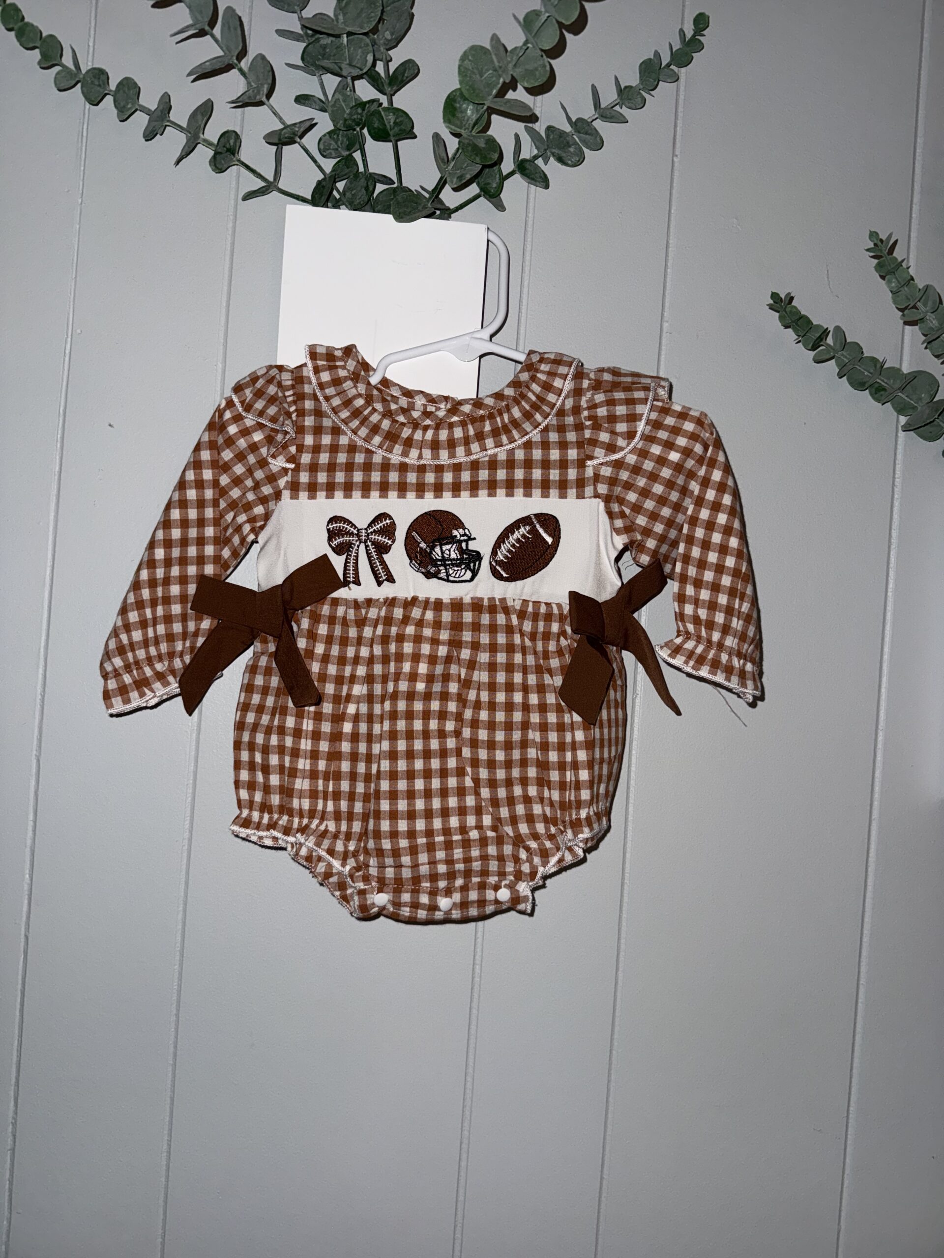 Brown Football Bubble